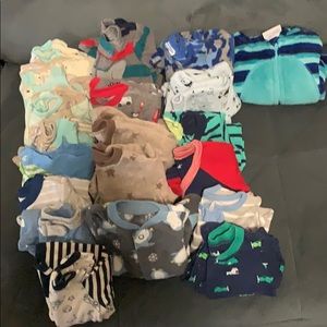 Lot of 20 boys 0-3 month sleepers